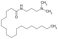 Strukturformel von N-[3-(Dimethylamino)propyl]stearamid