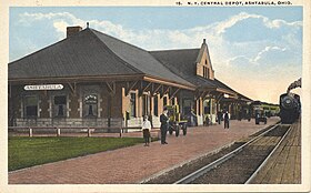 Illustratieve afbeelding van het item Lake Shore en Michigan Southern Station (Ashtabula, Ohio)