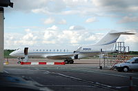 N560U - GL5T - Kyrgyz International Airlines