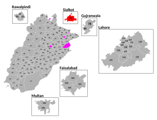 <span class="mw-page-title-main">NA-71 Sialkot-II</span> Constituency of the National Assembly of Pakistan