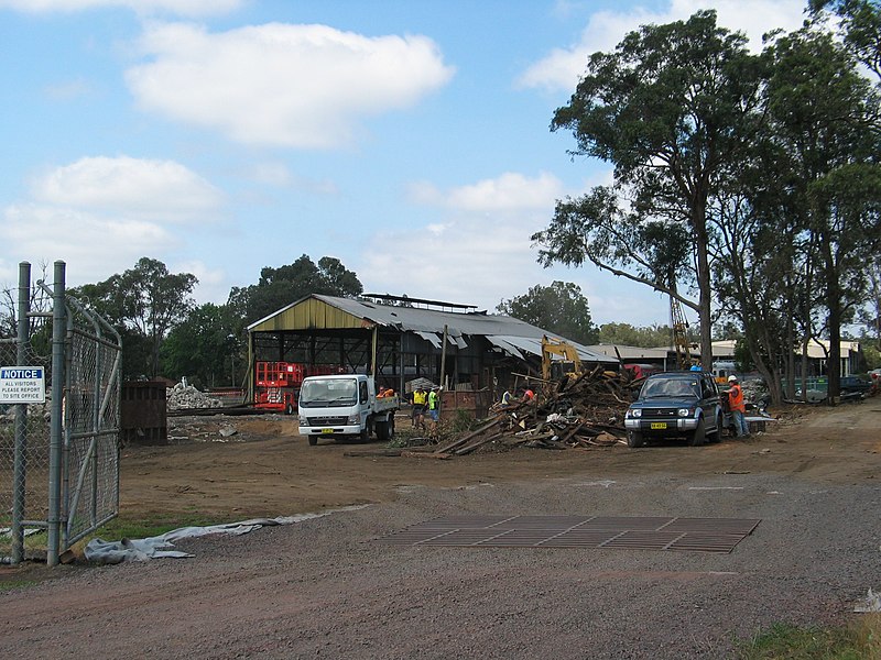 File:NSW Rail Transport Museum upgrade 2009.jpg