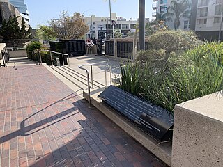 <span class="mw-page-title-main">National Japanese American Veterans Memorial Court</span> Memorial site in Los Angeles, California, United States