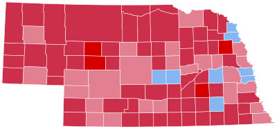 Nebraskan presidentinvaalien tulokset 1940.svg