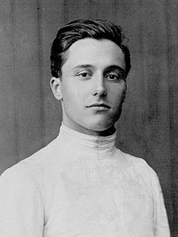 Nedo Nadi az 1912-es stockholmi olimpián