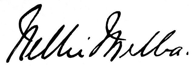 signature de Nellie Melba