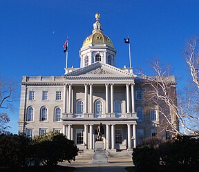 La casa di stato del New Hampshire