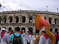 NîmesJour de fête aux arènes