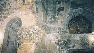 The interior of the Church of Saint Jacob in Nisibis