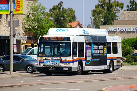 OC Bus in Costa Mesa