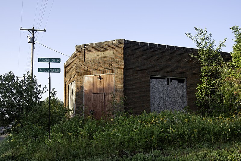 File:Old Bank building in Lawler, Minnesota.jpg