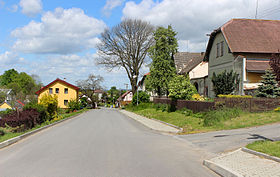 Olešenka, main street.jpg