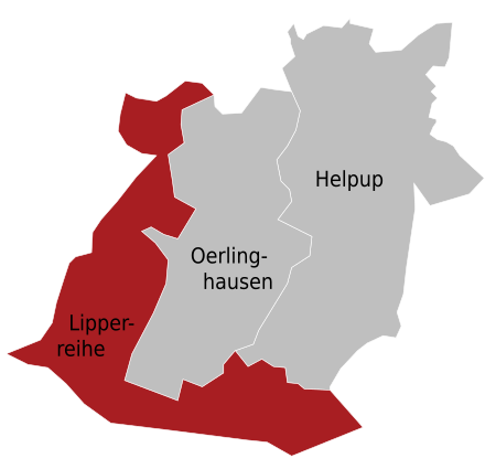 Ortsteile Oerlinghausen Lipperreihe