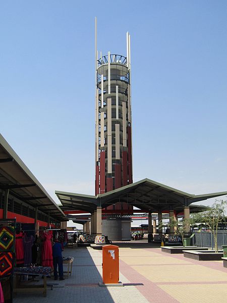 File:Oshakati Observation Tower at New market 2016-1.jpg