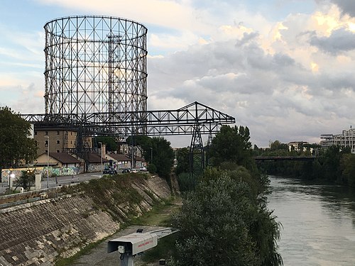 Ostiense old Gasometer