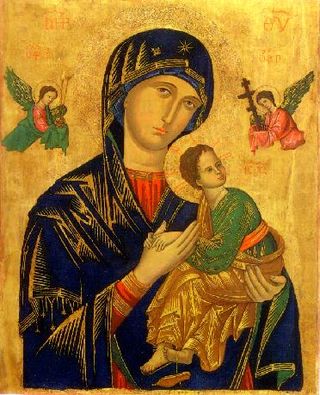 <span class="mw-page-title-main">Patronage of the Blessed Virgin Mary</span> Spiritual protection attributed to Mary,the mother of Jesus