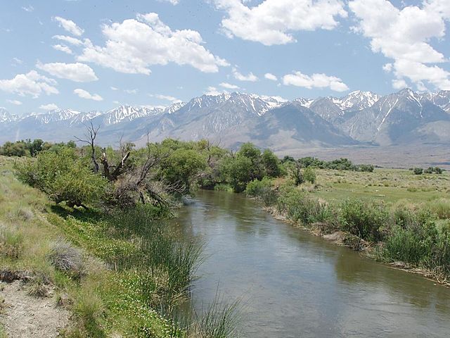 Owens River south of Poverty Hills