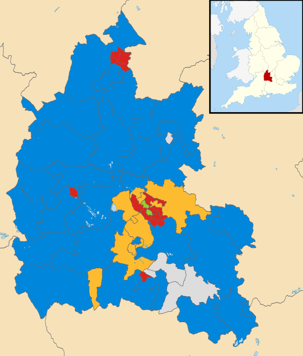 Oxfordshire UK local election 2013 map.svg
