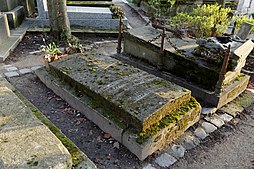 Lesguillon's grave at Père Lachaise cemetery