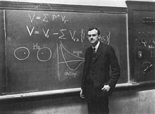 P.A.M. Dirac at the blackboard.jpg