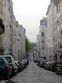 A Rue Jouye-Rouve cikk illusztráló képe