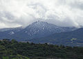 Mount Umunhum with snow