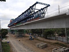 PNR NSCR project Malolos viaduct