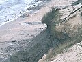 Ustka- brzeg morza po sztormach
