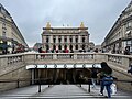 * Nomination: Main facade of the Opéra Garnier behind main entrance of Opéra metro station on Opera square in Paris. --Chabe01 19:41, 20 January 2022 (UTC) * Review Photo is tilted. --Dimljacic 20:02, 20 January 2022 (UTC)