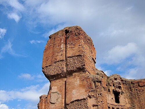 Part of the Baths of Caracalla in Rome