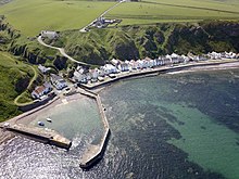 Aerial view of Pennan village Pennan aerial view.jpg