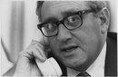Photograph of Secretary of State Henry A. Kissinger Using the Telephone in Deputy National Security Advisor Brent... - NARA - 186804.tif