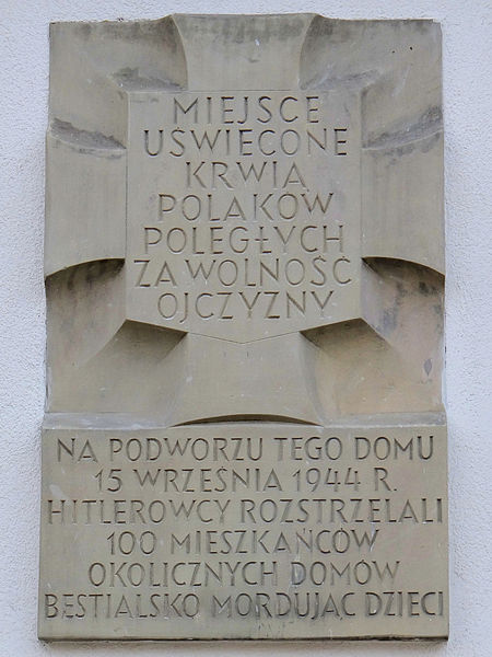 File:Place of National Memory at 4A Gdańska Street in Warsaw - 02.jpg