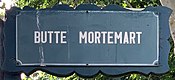 Plaque Butte Mortemart - Paris XVI (FR75) - 2021-08-11 - 1.jpg