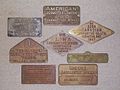 Builders plates from 141.R locomotives