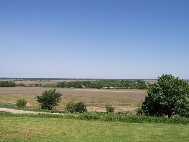 Platte River valley west of Omaha, Nebraska