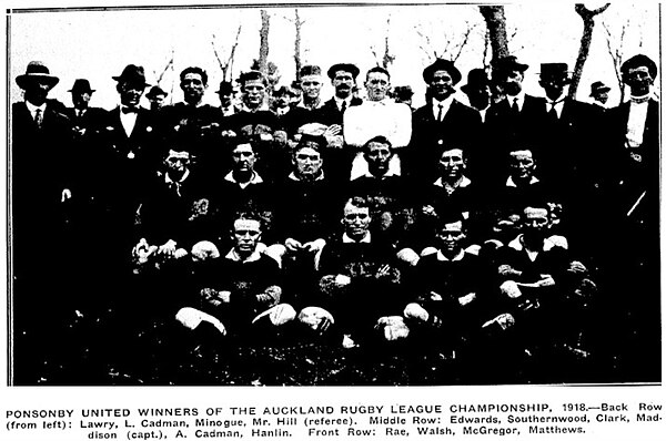 1918 Championship winners