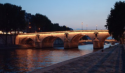 Cómo llegar a Pont Marie en transporte público - Sobre el lugar