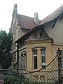 Praha - Bubeneč, Slavíčkova 9 (Říhovského vila) - nároží