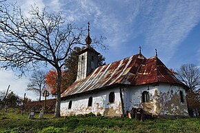 Biserica de lemn din satul Săucani (1720)