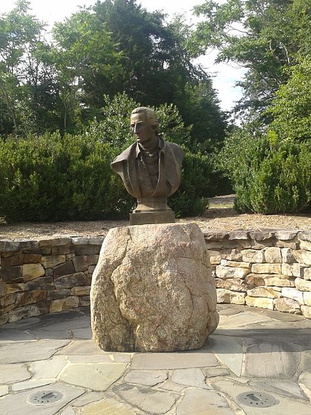 File:Red Hill Patrick Henry National Memorial - bust of Patrick Henry.jpg