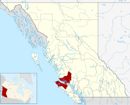 Regional districts of British Columbia