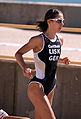 Ricarda Lisk at the European Cup triathlon in Quarteira, 2011.