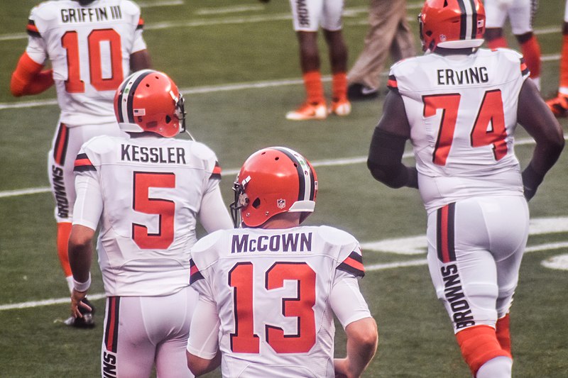 File:Robert Griffin III, Josh McCown, and Cody Kessler (29031507052).jpg