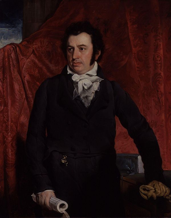 Portrait of Morrison by John Wildman