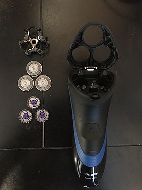 Electric rotary shaver