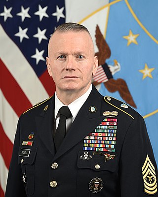 <span class="mw-page-title-main">John W. Troxell</span> American retired US army senior non-commissioned officer