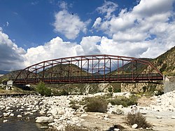 Brug over de Santa Ana-rivier