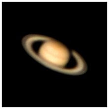 Saturn through the Lippert telescope in 2005 (CC 2.0 License) Saturn.jpg