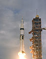 Saturn IB SA-206 (Skylab 2) launch