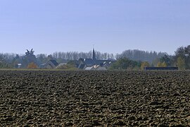 A general view of Savigné-sous-le-Lude